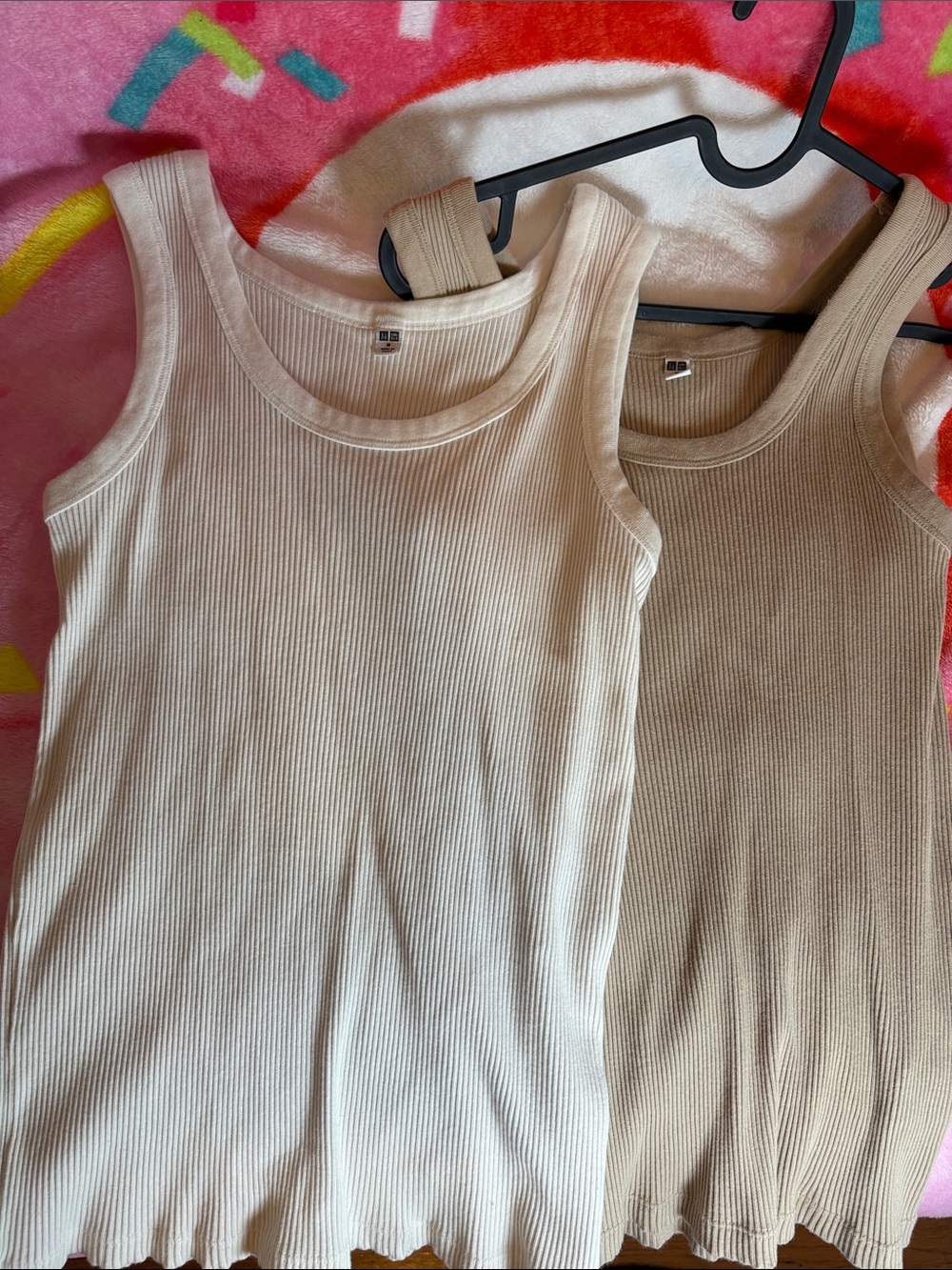 Women’s Ribbed Tank Top - Cream (2-Pack)